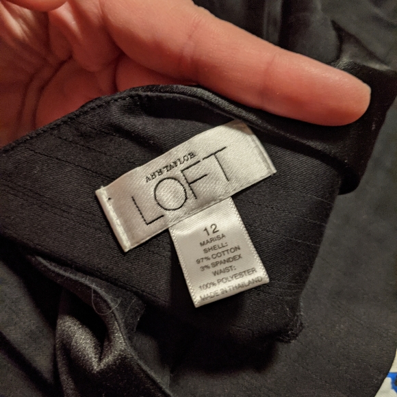 Ann Taylor LOFT cropped dress pants - Picture 3 of 3